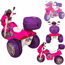 Ver imagem 2 de Moto Eletrica Infantil Biemme Sprint Turbo Power 12v Pink