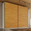 Ver imagem 5 de Guarda Roupa Hanover 02 Portas Flutuantes 100 MDF - Mademarcs