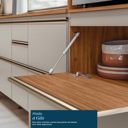 Cozinha Completa 310cm X 218,5cm Aéreo Rft Pnl e Crt 6 Peças Proença - 10