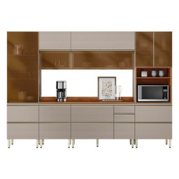 Cozinha Completa 310cm X 218,5cm Aéreo Rft Pnl e Crt 6 Peças Proença - 15