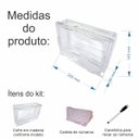 Ver imagem 7 de Cofrinho Cofre Guardar Dinheiro Woodbox Japones Desafio Acri