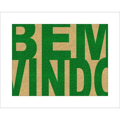 Tapete Capacho Bem-vindo Grande