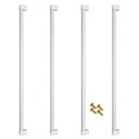 Ver imagem 1 de Kit 4 Puxador 576mm Alumínio Armário Móveis Cômoda Roupeiro