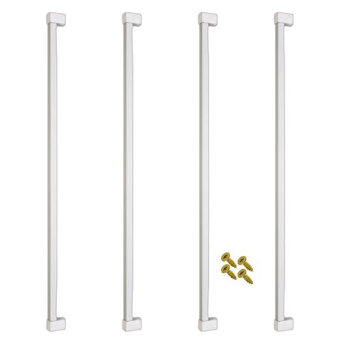 Kit 4 Puxador 576mm Alumínio Armário Móveis Cômoda Roupeiro