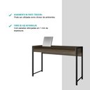 Ver imagem 4 de Escrivaninha Madeirada e Tubos Pretos Carraro