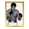 Quadro atleta campeão de boxe Muhammad Ali drd5980 - 1