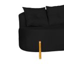 Ver imagem 3 de Sofá Orgânico 02 Lugares para Sala Ds Home