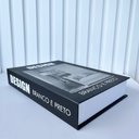 Ver imagem 4 de Decoração sala quarto livro caixa fake design branco preto