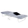 Cama Dobrável Camping com Colchonete Branco - Vitamov - 1