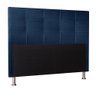 Cabeceira Casal 1,40m Roma Suede Azul Marinho Dal Poz Estofados - 2