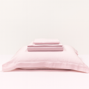 Ver imagem 1 de Jogo de Lençol King 4 Peças 400 Fios Algodão Bella Enxovais Rosa