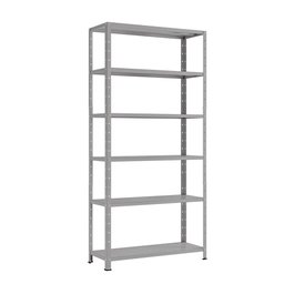 Prateleira Armário Estante Aço Reforçada 6 Bandejas 90 Cm:cinza - 1