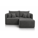 Ver imagem 1 de Sofá Modular Búzios - Conforto, Versatilidade e Design Contemporâneo:Veludo Grafite/2,20 com Chaise