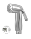 Ver imagem 1 de Gatilho De Ducha Higiênica Chuveirinho Cromo ABS + Suporte:Cromado
