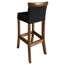 Ver imagem 4 de Kit Banqueta para Cozinha Americana 2 Unidades Bistro Balcao com Encosto Estofada Gourmet Qualidade