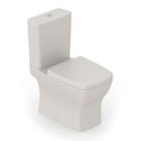 Ver imagem 1 de Kit Vaso Sanitário Incepa Boss com Caixa Acoplada e Assento Sanitário Champagne Boss Champagne