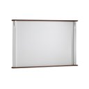 Ver imagem 5 de Conjunto Rack 60811m + Painel 50505 para Sala Pés Luiz Xv 1 Gaveta 2 Portas - Branco/imbuia