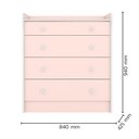 Ver imagem 6 de Kit Quarto de Bebê Doce Sonho com Berço Mini Cama Cômoda com Trocador e Colchão D18 130x70 Movellu