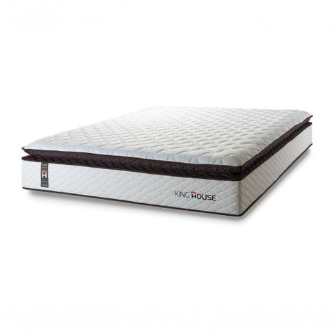 Colchão Espuma D33 San Diego King 193x203x29 Branco