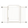 Portão Pet Seguraça Proteção Crianças Cachorros 129 a 134 Cm:branco - 2
