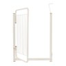 Portão Pet Seguraça Proteção Crianças Cachorros 129 a 134 Cm:branco - 4