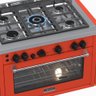 Fogao de Embutir 5 Bocas Venax Temis Vermelho Gas Glp 127 V - 3