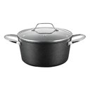Ver imagem 1 de Panela Caçarola Black Rock Indução Fundo Triplo 20cm 2,8l Preta Mimo Style