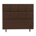 Ver imagem 5 de Cabeceira Roma para Cama Box Queen 160corino Marrom-D’Rossi