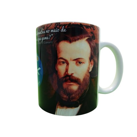 Kit Presente Caneca e Caixa de Mdf São Vicente de Paulo