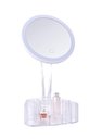 Ver imagem 3 de Espelho Elle Première by Vivitar com Luz Led e base porta maquiagem Branca