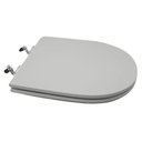 Ver imagem 3 de Assento Sanitário Poliéster para Louça Nexo (roca) Super Luxo Cromado (reb. Oculto) Stone