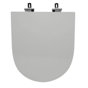 Assento Sanitário Poliéster para Louça Nexo (roca) Super Luxo Cromado (reb. Oculto) Stone