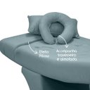 Ver imagem 3 de Maca Lash Designer Cilios Luxo Estofada Estética Veludo Verde-água