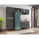 Ver imagem 3 de Cozinha Mod. Completa Vanessa 230cm C/ Armário Aéreo Ajl