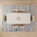 Ver imagem 5 de Conjunto Mesa Adriana 200cm com Vidro 06 Cadeiras Anne Marrom/Nature/Off White/Caramelo/Creme