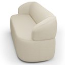 Ver mais imagens de Sofá 3 Lugares Orgânico Sala de Estar Living 170cm Carmen F04 Linho Creme - Lyam Decor