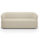 Ver imagem 3 de Sofá 3 Lugares Orgânico Sala de Estar Living 170cm Carmen F04 Linho Creme - Lyam Decor