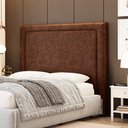 Ver imagem 2 de Cabeceira Cama Box King Size Alba 195cm com Frame Couríssimo Whisky - Desk Design