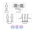 Ver imagem 6 de Hoverboard Skate Elétrico 6.5:azul
