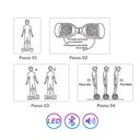 Ver imagem 6 de Hoverboard Skate Elétrico 6.5:azul