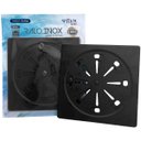 Ver imagem 7 de Ralo Grelha Quadrado Preto 15x15 Abre e Fecha Black Inox 201