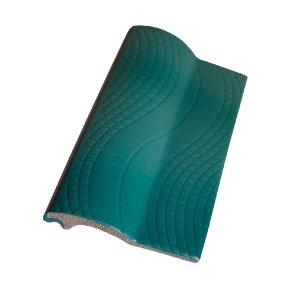 Kit 4 Bordas P/ Piscina Pastilhado Verde 12x25 1m Linear