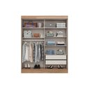 Ver imagem 7 de Guarda Roupa Casal 2 Portas 2 Gavs B353 Cinamomo/Of Wt Henn