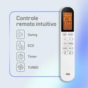 Ver imagem 6 de Ar Condicionado Split Hq Hi Wall Inverter 9.000 Btu/h Frio Monofásico Branco Viht9kco3s2s13 - 220v