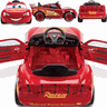 Carrinho Eletrico Zippy Toys Cars Lightning Mcqueen 6v Vermelho - 3