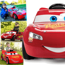 Ver imagem 4 de Carrinho Eletrico Zippy Toys Cars Lightning Mcqueen 6v Vermelho