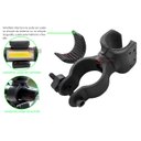 Ver imagem 2 de Kit Farol Lanterna Bike Bicicleta Recarregável USB Zoom Profissional Sinalizador Led + Suporte Unive