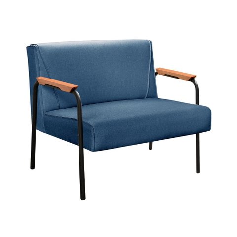 Namoradeira Jade Cor:Linho Azul 330