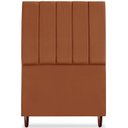 Ver imagem 5 de Cabeceira Solteiro 90cm Arlla Suede Terracota Rm