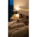 Ver imagem 5 de Abajur de Mesa para Escritório 50cm de Madeira Tripé Wells Cedro Preto